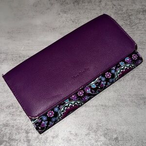 Vera Bradley RFID Audrey Wallet in "Dream Tapestry" pattern